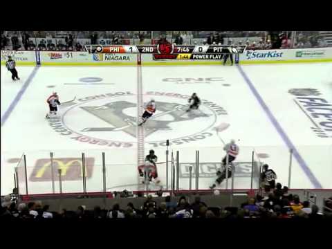 10-07-2010 - Philadelphia Flyers VS Pittsburgh Penguins Highlights