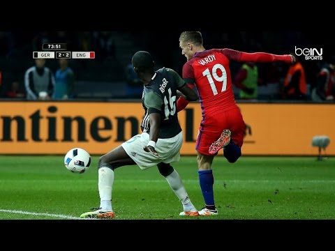 Jamie Vardy Back heel goal vs Germany Away HD 1080i (26/03/2016)