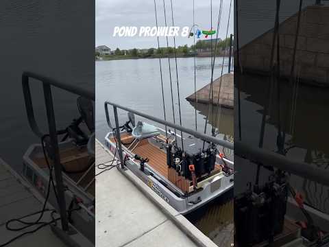 Ready to launch the Pond Prowler 🎣 #fishing