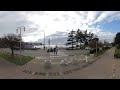 Обзорная прогулка до моря через Площадь Октябрьской Революции г.Туапсе. Панорама 360 градусов, ч. 2