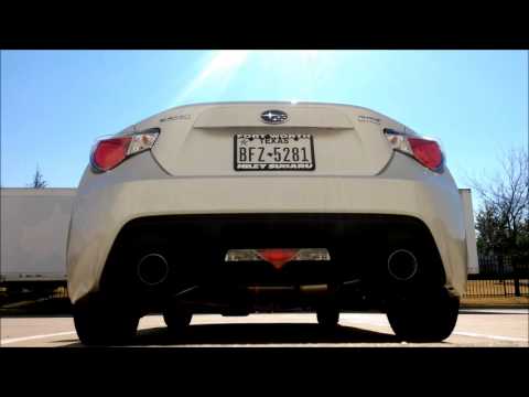BRZ FRS GT86 Nameless Performance Exhaust Sound