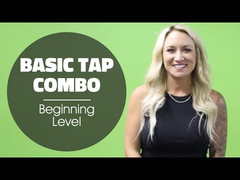 FUN BASIC TAP COMBO // BEGINNING LEVEL // TAP DANCE TUTORIAL // LEARN HOW TO TAP DANCE