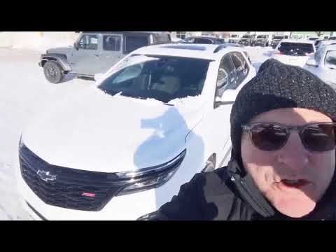 2024 Chevrolet Equinox AWD RS in Summit White for sale at Kitchener Chrysler Dodge Jeep Ram in Kitchener, ON