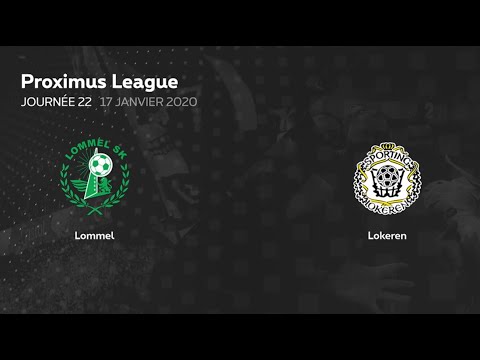 Highlights FR / Lommel - Lokeren / 17/01/2020