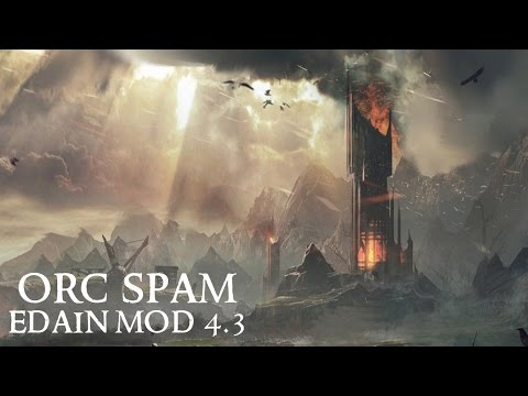 BFME2: Edain 4.3 - 1v1 BRUTAL - Embrace your Inner Orc Spam