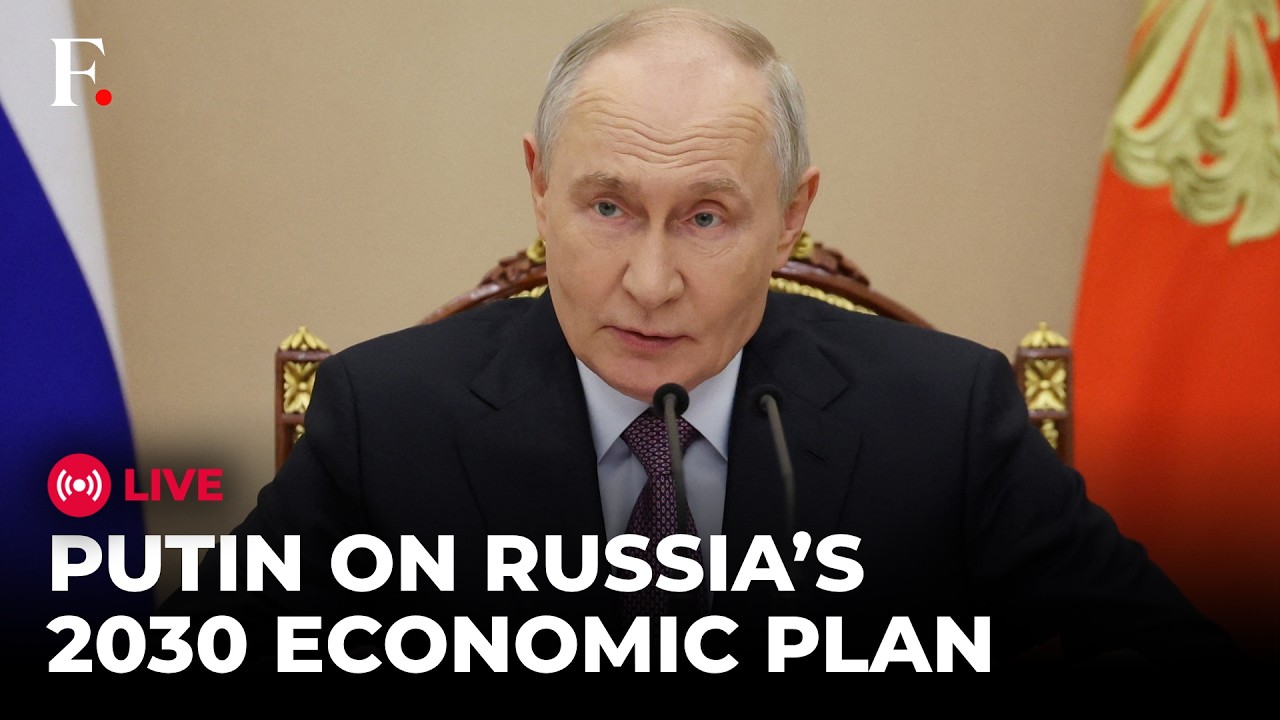 PUTIN LIVE: Russia President Putin Holds Government Meeting On Russia's 2030 Economic Plan
