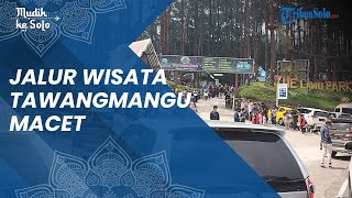 Hari ke-4 Lebaran, Jalur Wisata Tawangmangu Cemoro Kandang Macet, Kendaraan Didominasi Roda Empat