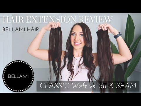 BELLAMI HAIR EXTENSIONS REVIEW WITH THIN HAIR!! |...