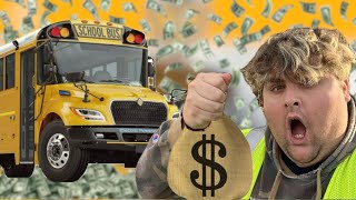 GETTING PAID TO DO NOTHING AS A SCHOOL BUS DRIVER!