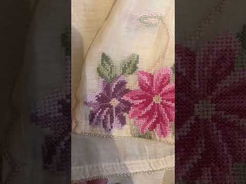 Beautiful Silk Chanderi Machine Embroidered Unstitched Suit Set with Dupatta
