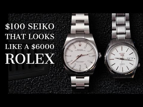 The $100 watch that looks like a $6000 Rolex