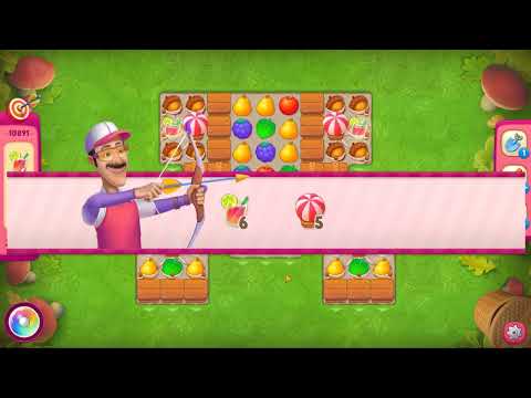 Gardenscapes level 10891   Challenge Gameplay