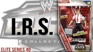 WWE FIGURE INSIDER: IRS - WWE Series 40 Toy Wrestl