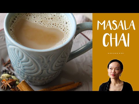 Masala Chai | Ricetta del Tè Nero Speziato | con Latte di Soia