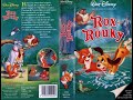 Walt Disney Rox Et Rouky 1981 Bande Annonce Pub VHS 1995