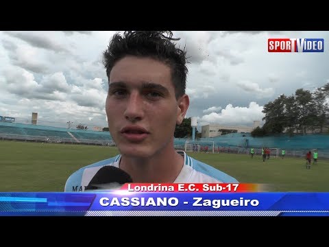 ZAGUEIRO CASSIANO DO SUB-17 DE LONDRINA E.C.