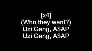 ASAP Ferg Uzi Gang Feat  Lil Uzi Vert &amp; Marty Baller lyrics