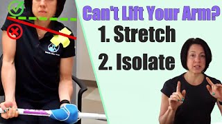Stroke Arm Exercise: How to raise the arm