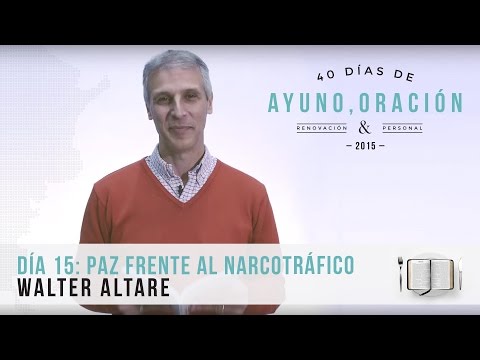 PAZ FRENTE AL NARCOTRÁFICO