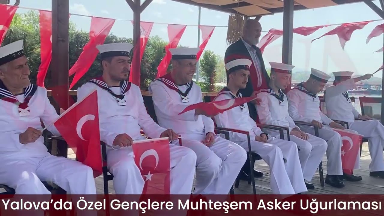 Yalova’da Özel Gençlerin Askerlik Coşkusu