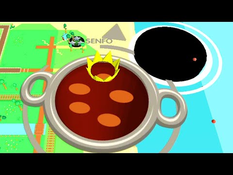 Hole.io Map Control: 100.00% - Big Hole WORLD RECORD #234