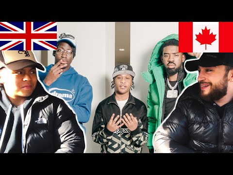 CANADIANS REACT TO UK DRILL - A1 x J1 - Night Away (Dance) ft. Tion Wayne (Official Video)