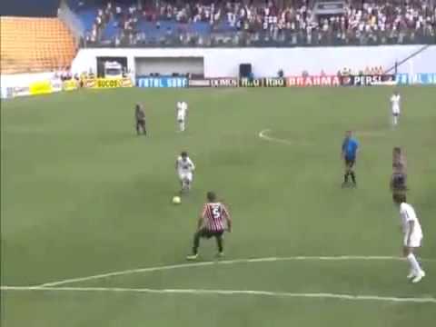 Santos x São Paulo Gol Maikon Leite 2011