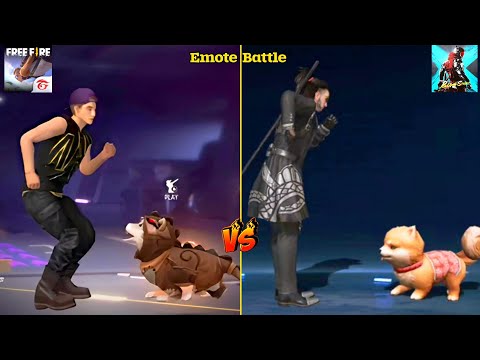 FREE FIRE vs BLOOD STRIKE Emote Battle | Who Will Win? | 25+ Similar Emotes
