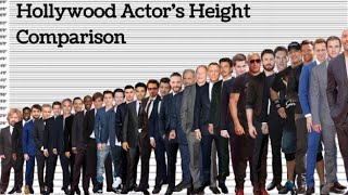 Hollywood Actor's Height Comparison