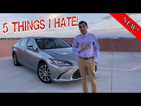 5 Things I HATE about the NEW Lexus ES 300h and ES 350! (2019 - 2024)