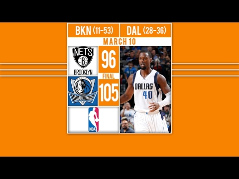 Mavericks Stop the Nets - HIGHLIGHTS: Dirk Nowitzki hits a late three-pointer to gi