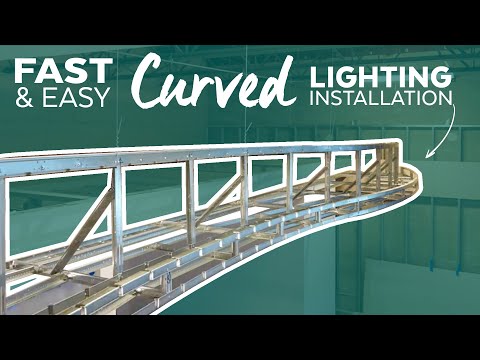 Fast and Easy Curved Lighting Installation | SimpleCurve KAM | Armstrong Ceilings