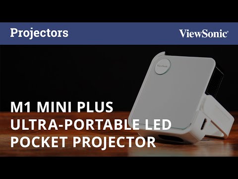 M1 Mini Plus Ultra-Portable LED Pocket Projector