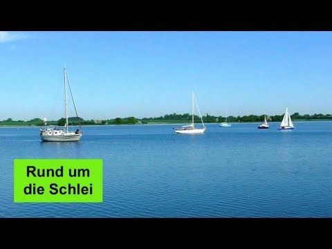 Einmal rund um die SCHLEI — von Wikingern , Heringszäunen und einer Mitfahrer-Bank  ... 🚲⛵️🚐