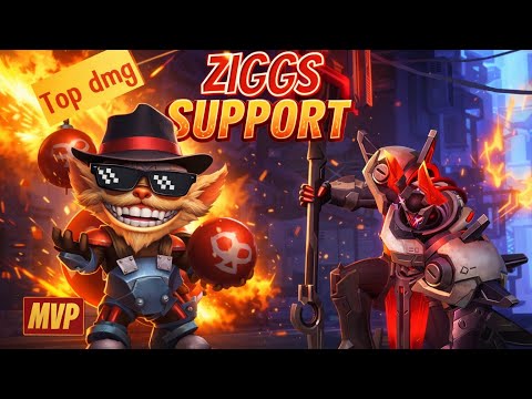 Ziggs Support Is ACTUALLY Broken | Full Game Domination