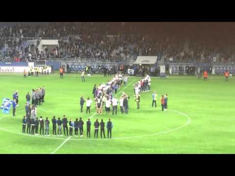Hommage François Modesto . SC BASTIA-SCO ANGERS 2015-2016 .