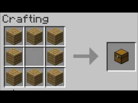 Minecraft How to craft everything Part 1