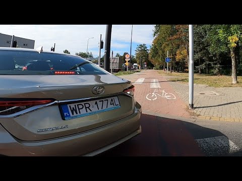 COFAŁ NA PRZEJŚCIU.  O MAŁY WŁOS!!!!!!!