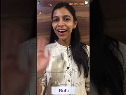Meet your iNSTRUCKO, Ruhi | Interactive English Lessons to boost your child's Confidence