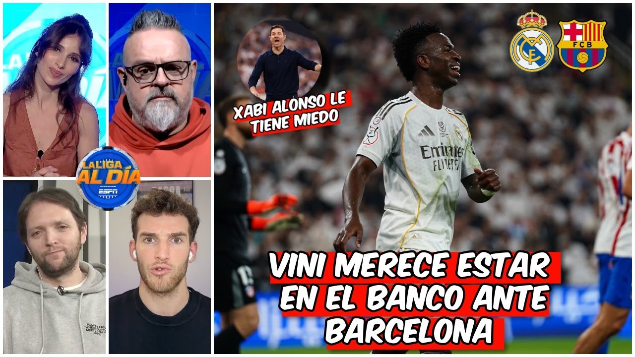 VINICIUS DEBERÍA IR A LA BANCA hace RATO, pero en el REAL MADRID lo PROTEGEN | La Liga Al Día