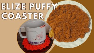 My Table Kept Getting Wet... So I Made This! | DIY Alize Puffy Coaster
