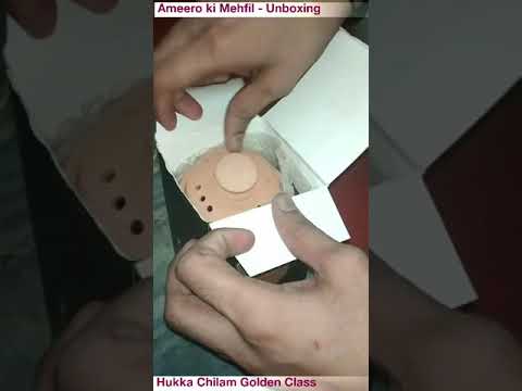 Golden Class Hukka Unboxing