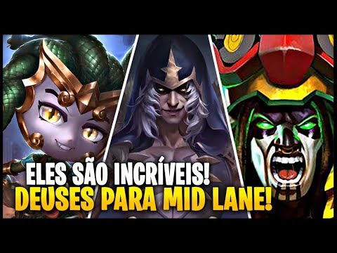 DEUSES INCRÍVEIS no MID! SMITE