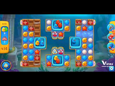 Fishdom. 5721 level no boosters and diamonds