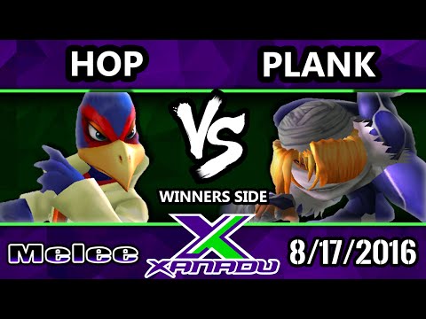 S@X 163 - Hop (Falco) Vs. Plank (Sheik) SSBM Tournament - Smash Melee