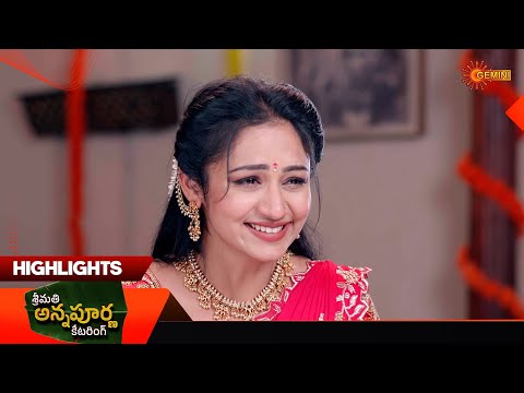 Srimati Annapurna Catering - Highlights of the day | 14 Jan 2026 | Gemini TV