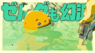 初見パンイチ縛りで湯船で喋るゴロガキの難解言語を解読せよ【ゼルダの伝説BotW】#34