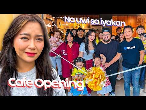 Surprise Family Reunion sa Cafe Opening 😭 | Carlyn Ocampo