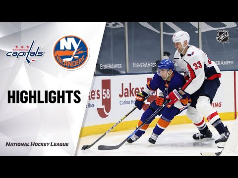 Capitals @ Islanders 4/1/21 | NHL Highlights