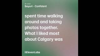 DESCRIBE A CITY YOU ENJOYED VISITING